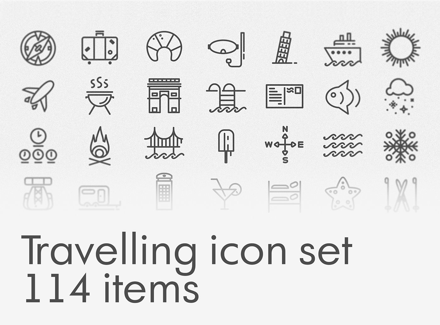 Free Download: Travelling Icon Set tr1
