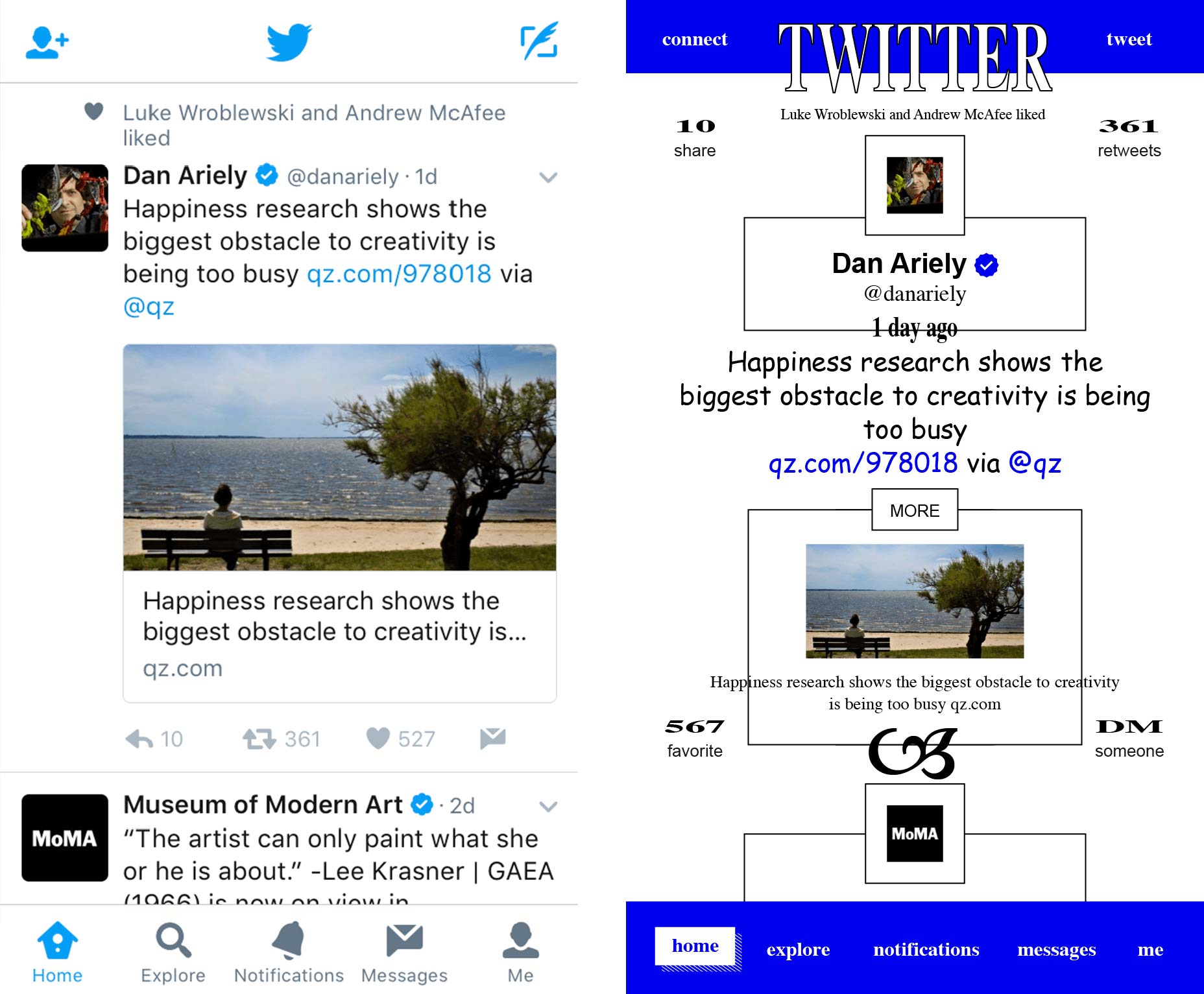 Giving Popular Apps the Brutalist Treatment Brutalist-redesign_Pierre-Buttin-16