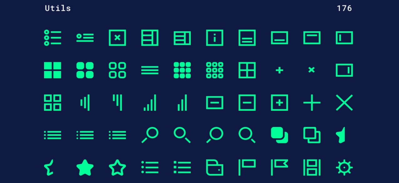 Free Download: 1800 Minimal Icons Screen Shot 2017 05 25 at 11.19.16