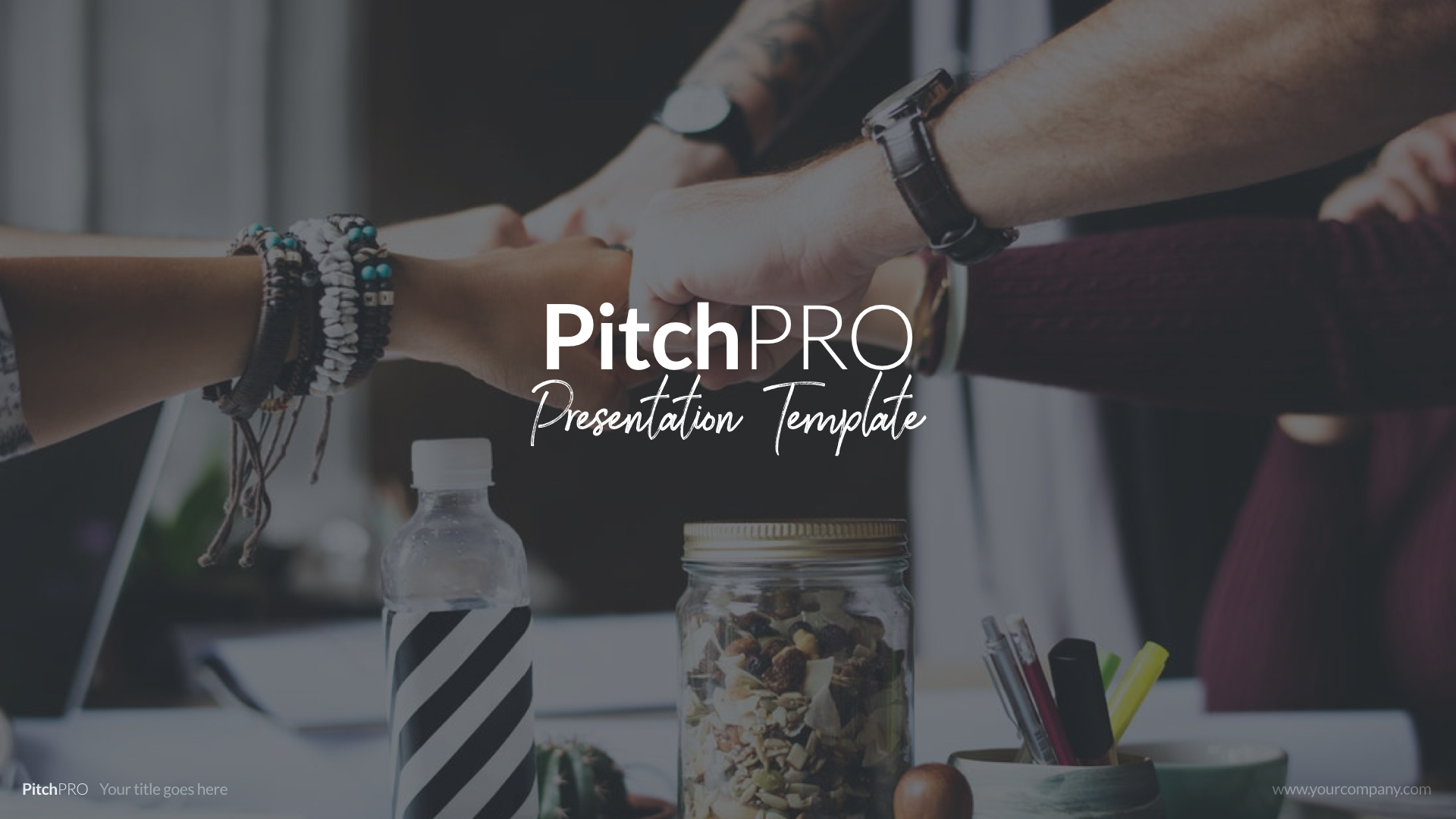 Free Download: PitchPRO Presentation Template with 50 Fully Editable Slides PitchPRO.001