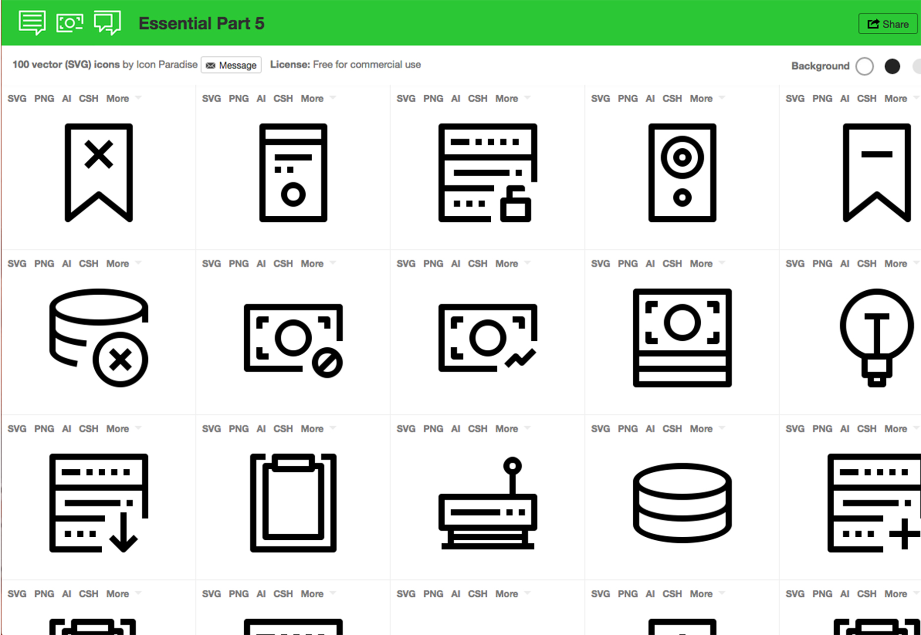 What’s New for Designers, May 2017 icons