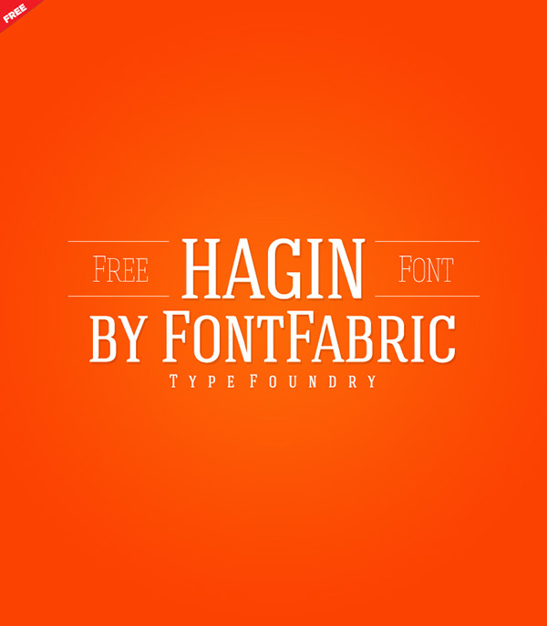 Free Download: Hagin Serif