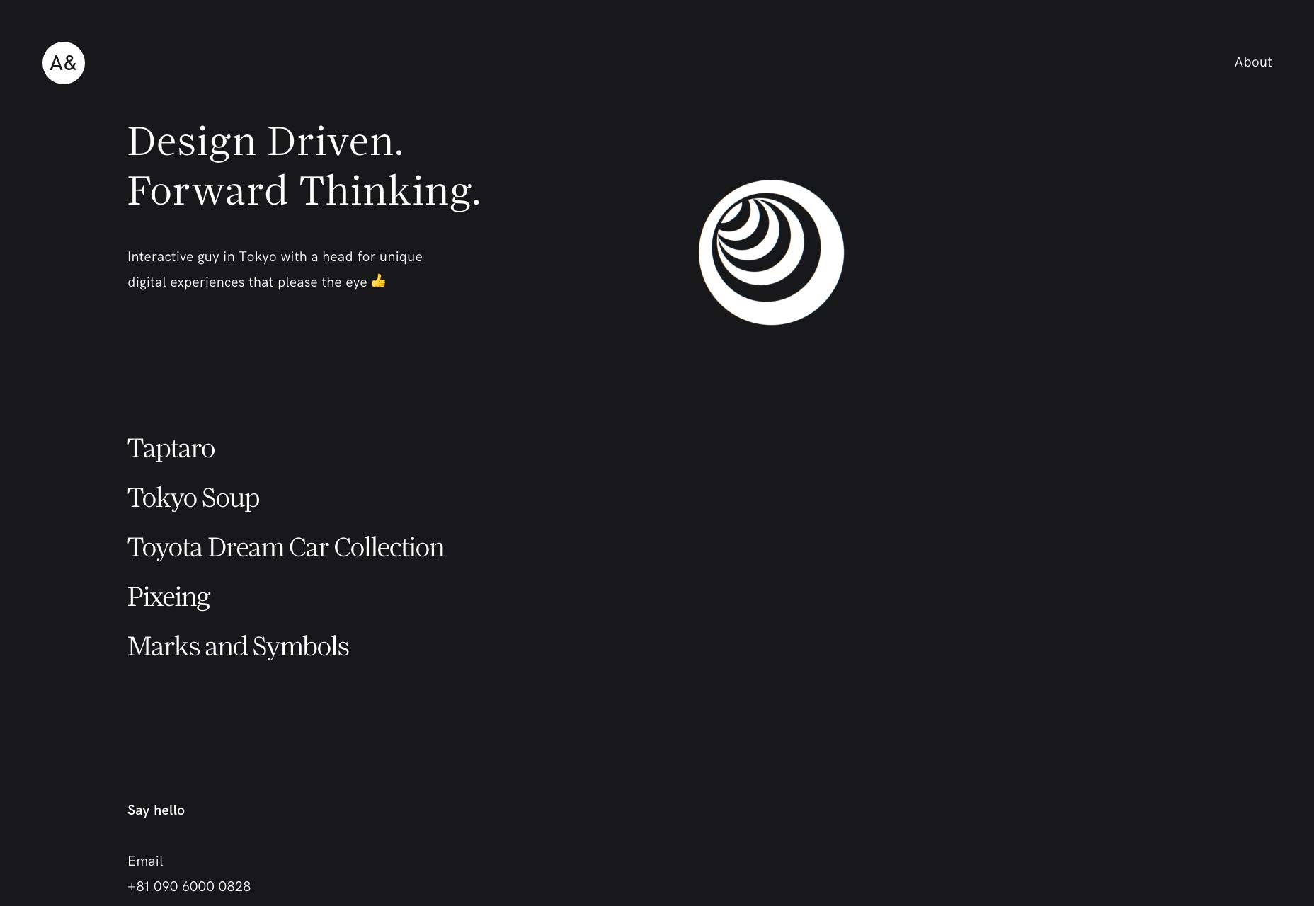 The Best New Portfolio Sites, May 2017 008