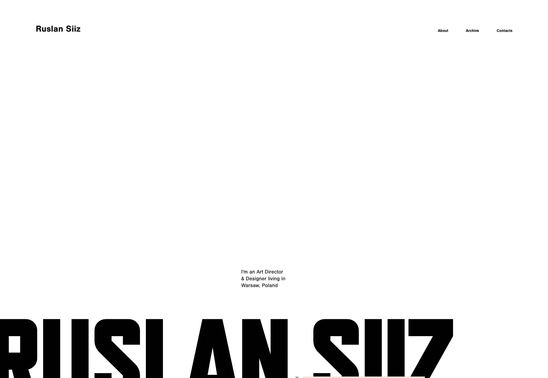 The Best New Portfolio Sites, May 2017 011