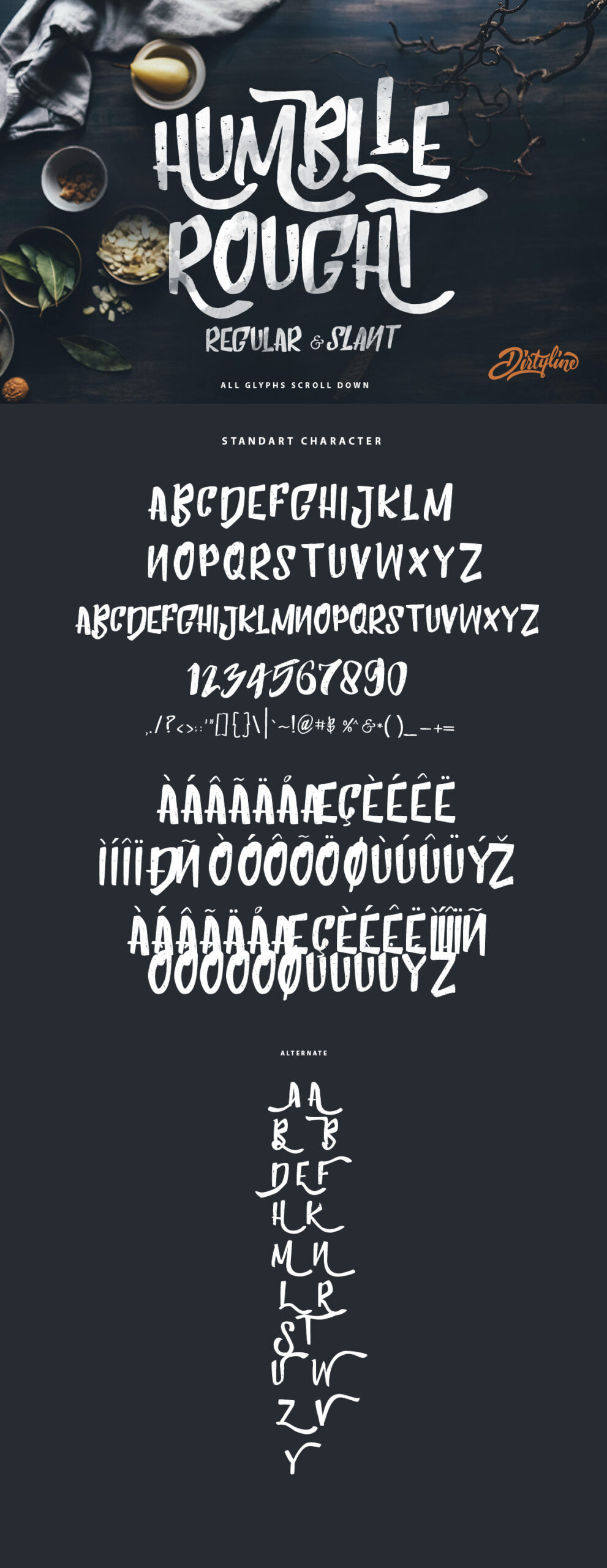 Free Download: Humblle Rought Font m1