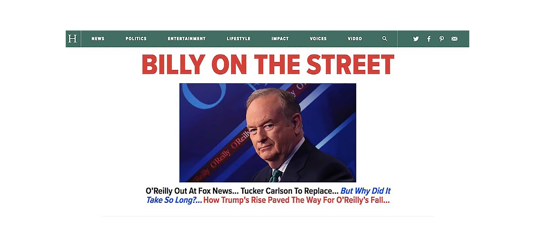 Huffpost Unveils New Design huffpo-old