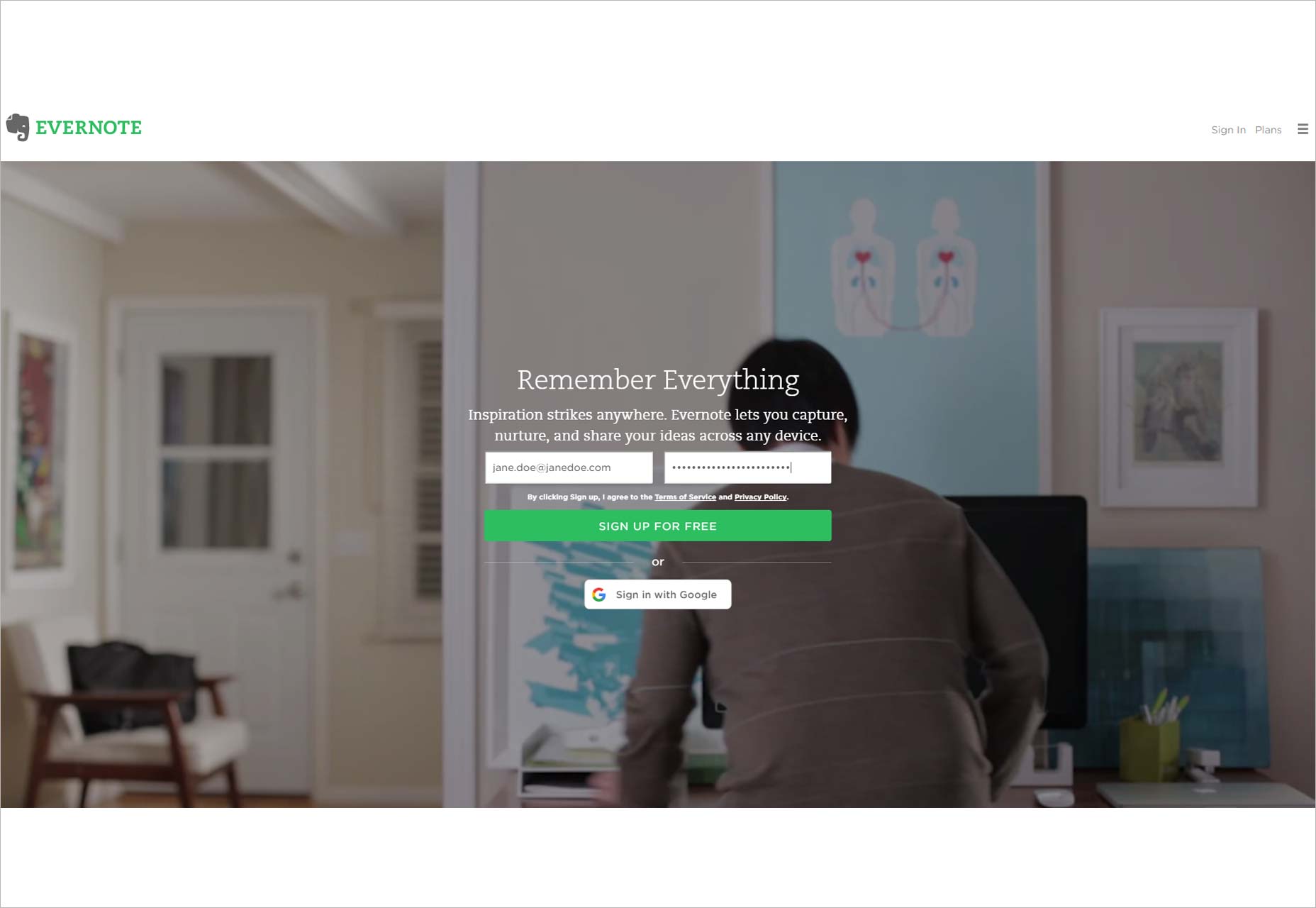 10 Ways to Create Great User Onboarding evernote2