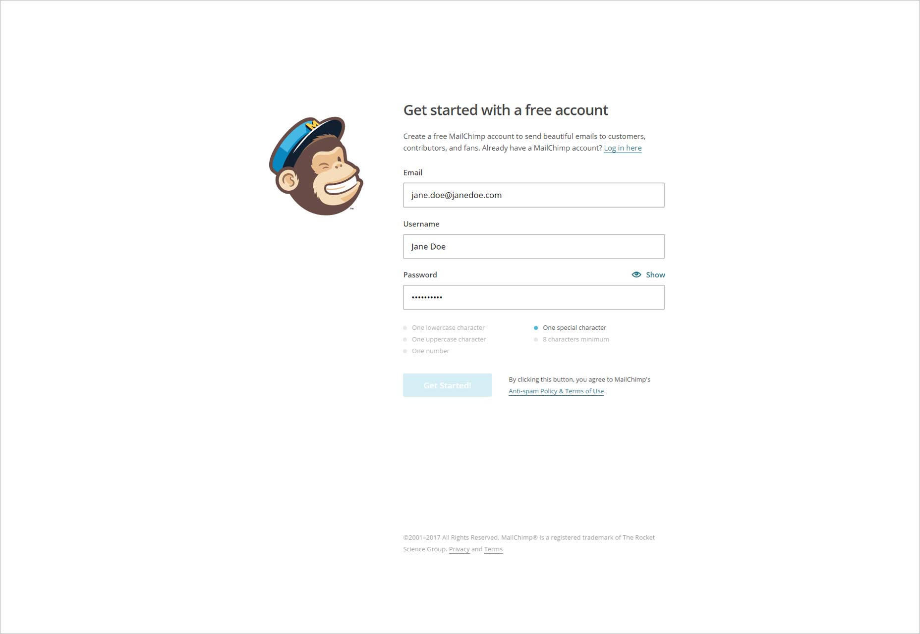 10 Ways to Create Great User Onboarding mailchimp2