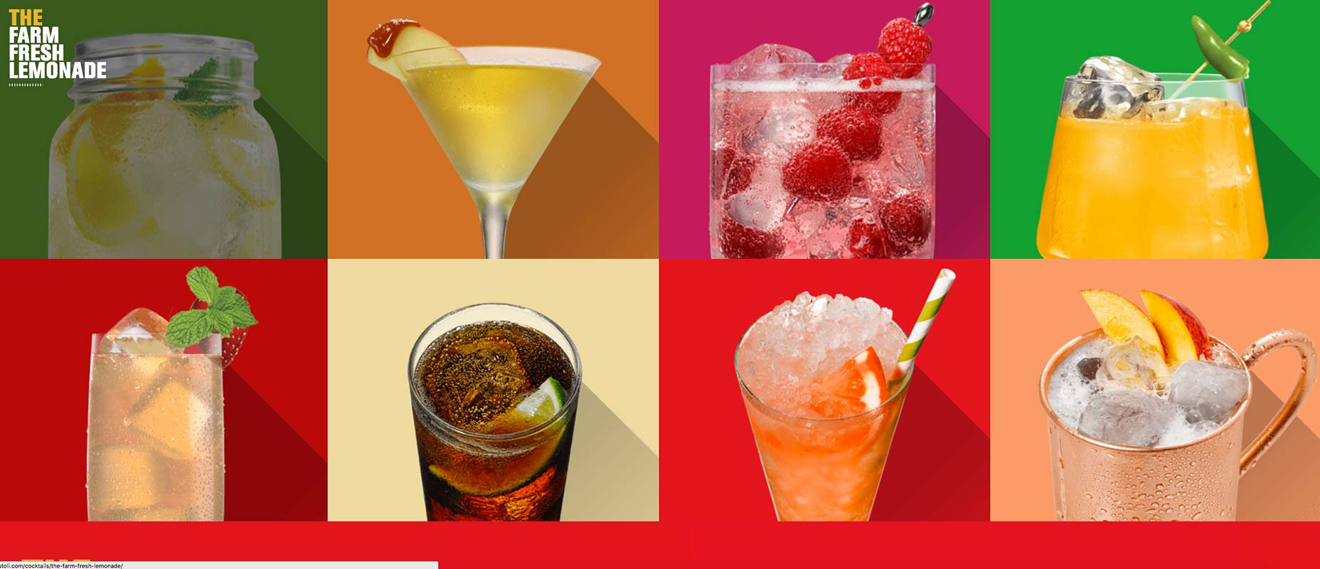 Stoli Vodka Redesigns Website With Pop Art Focus 003