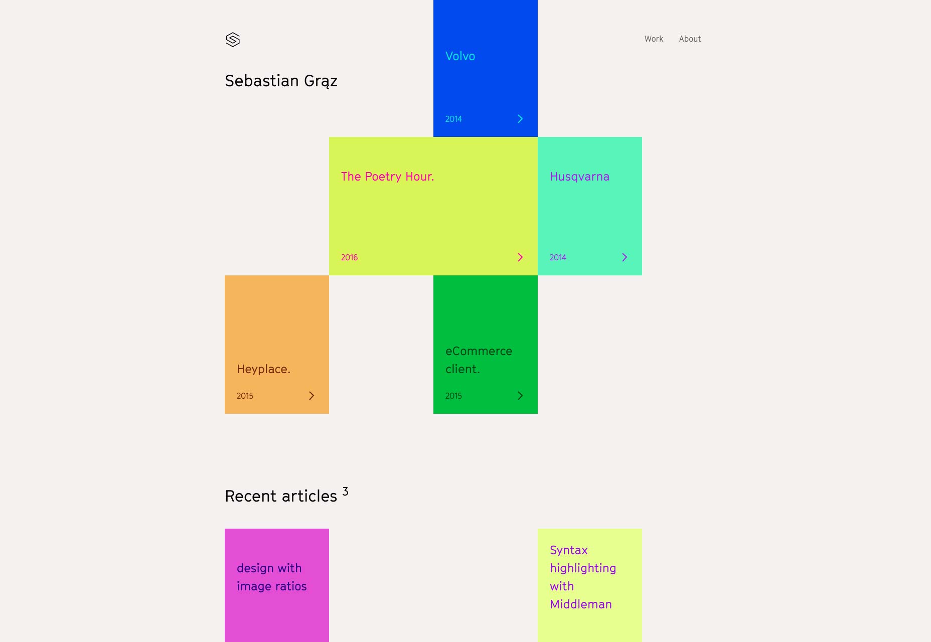 The Best New Portfolio Sites, April 2017 019