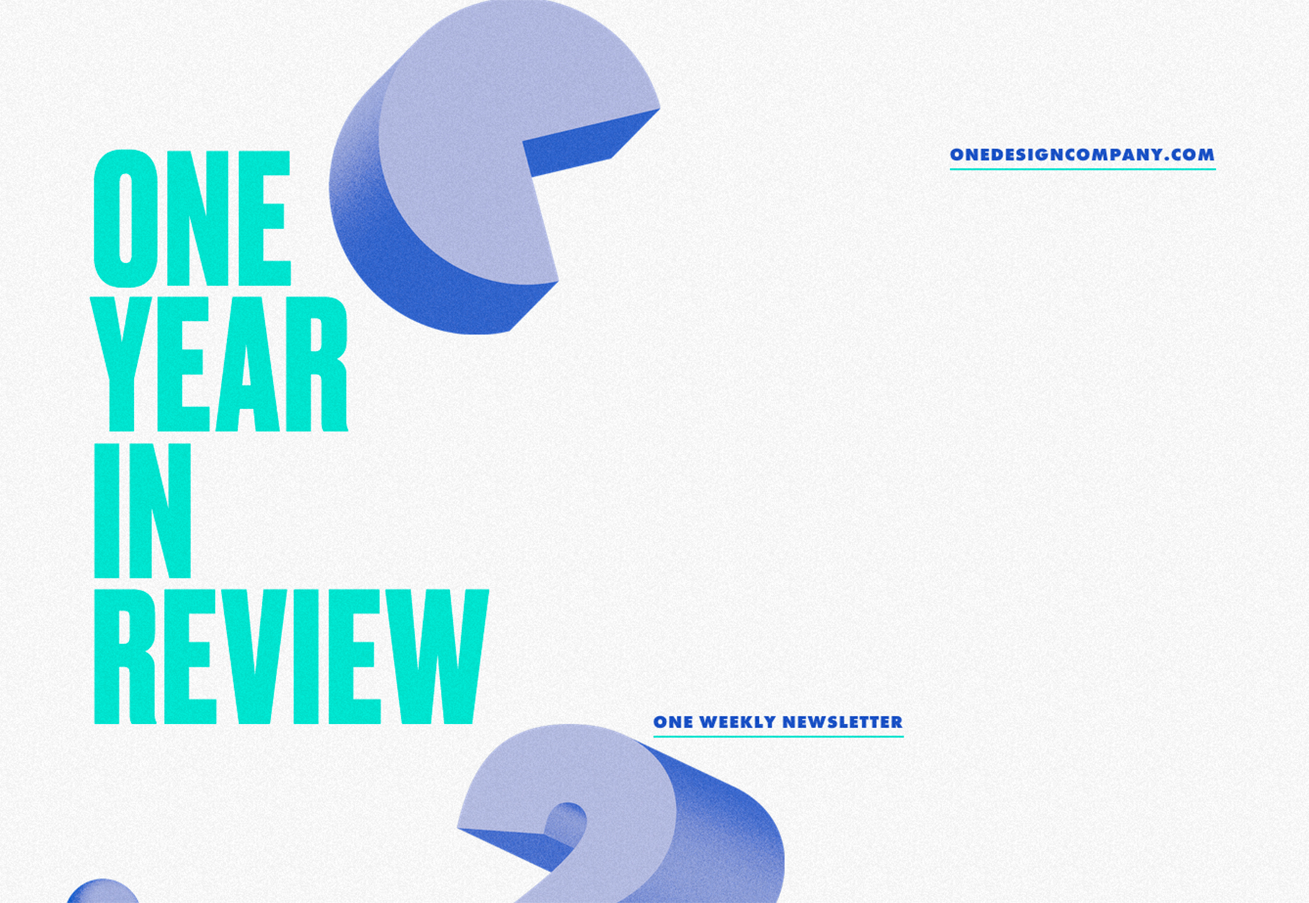 Essential Design Trends, April 2017 one-is