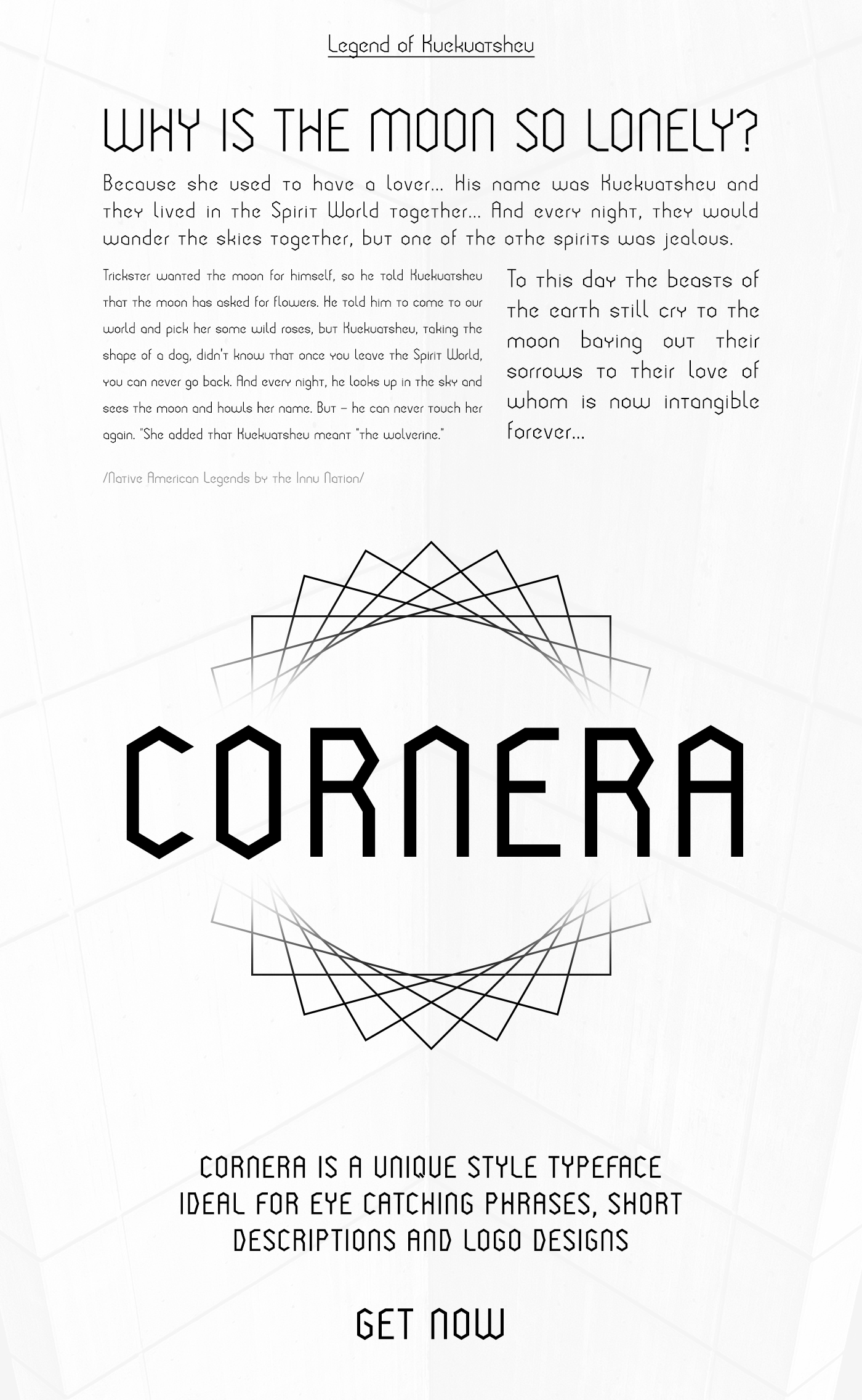 Free Download: Cornera Typeface 4-2