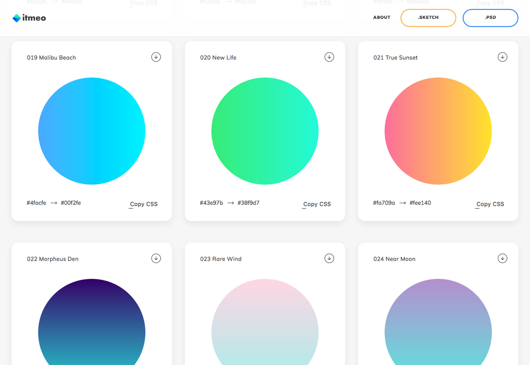 What’s New for Designers, March 2017 gradients