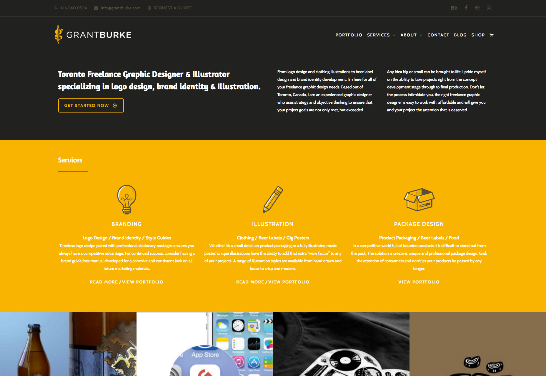The best new portfolio sites, March 2017 009