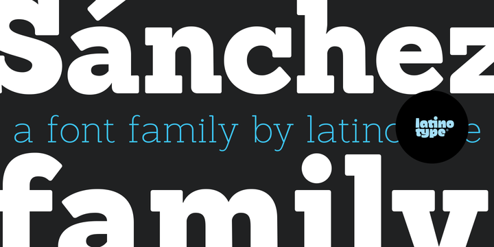 Free Download: Sanchez Regular & Italic 192906