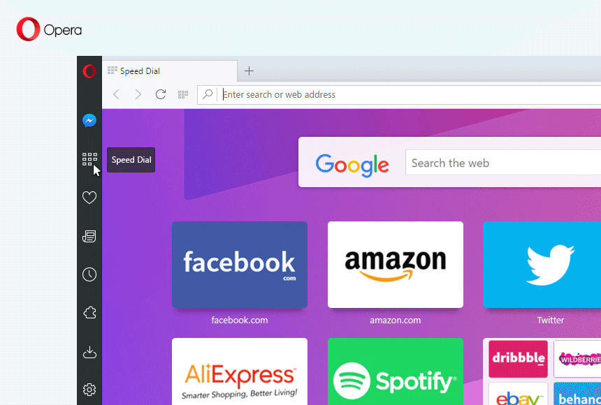 Opera completely redesigns its desktop browser animated-sidebar