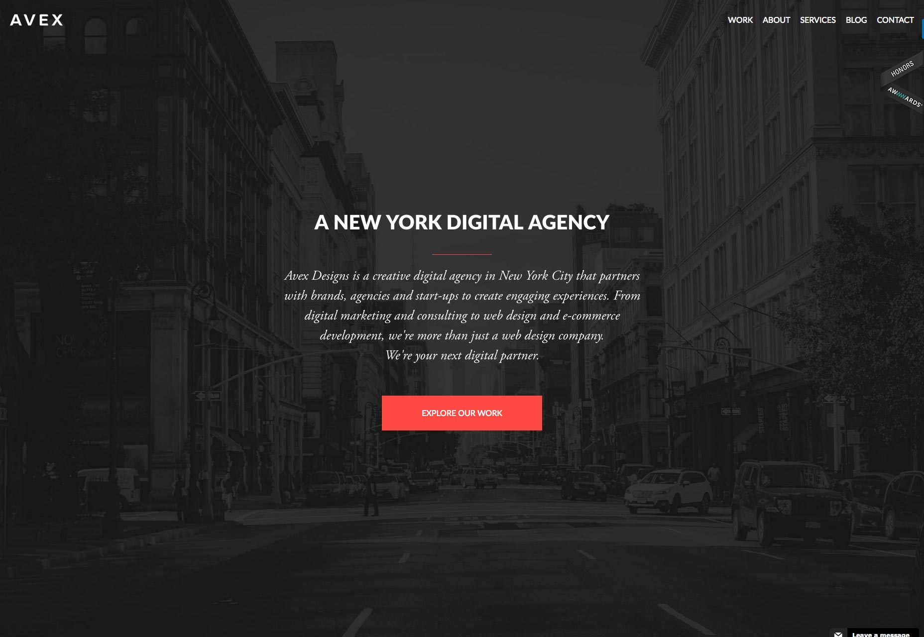 The best new portfolio sites, February 2017 avex