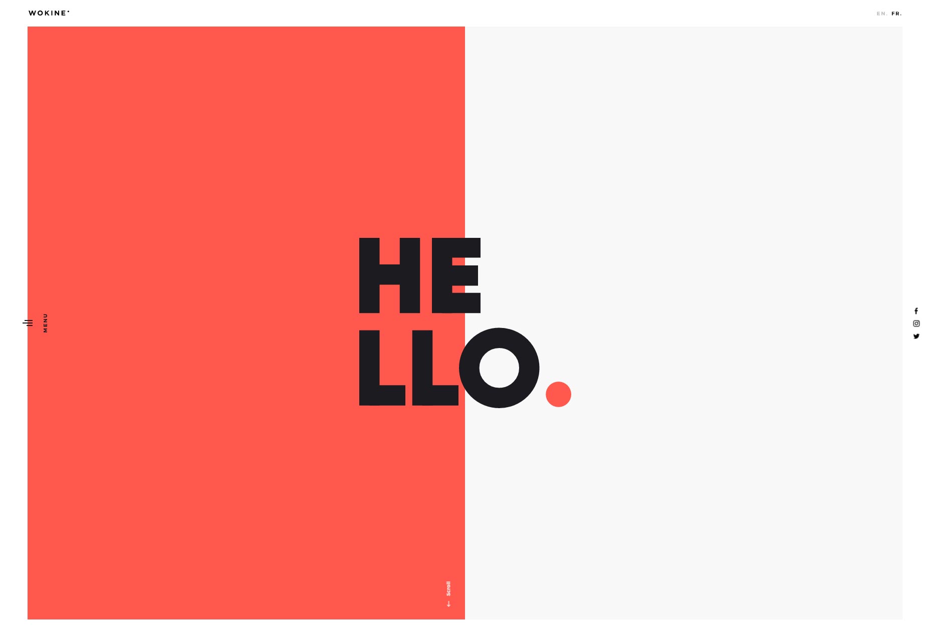 The best new portfolio sites, February 2017 wokine