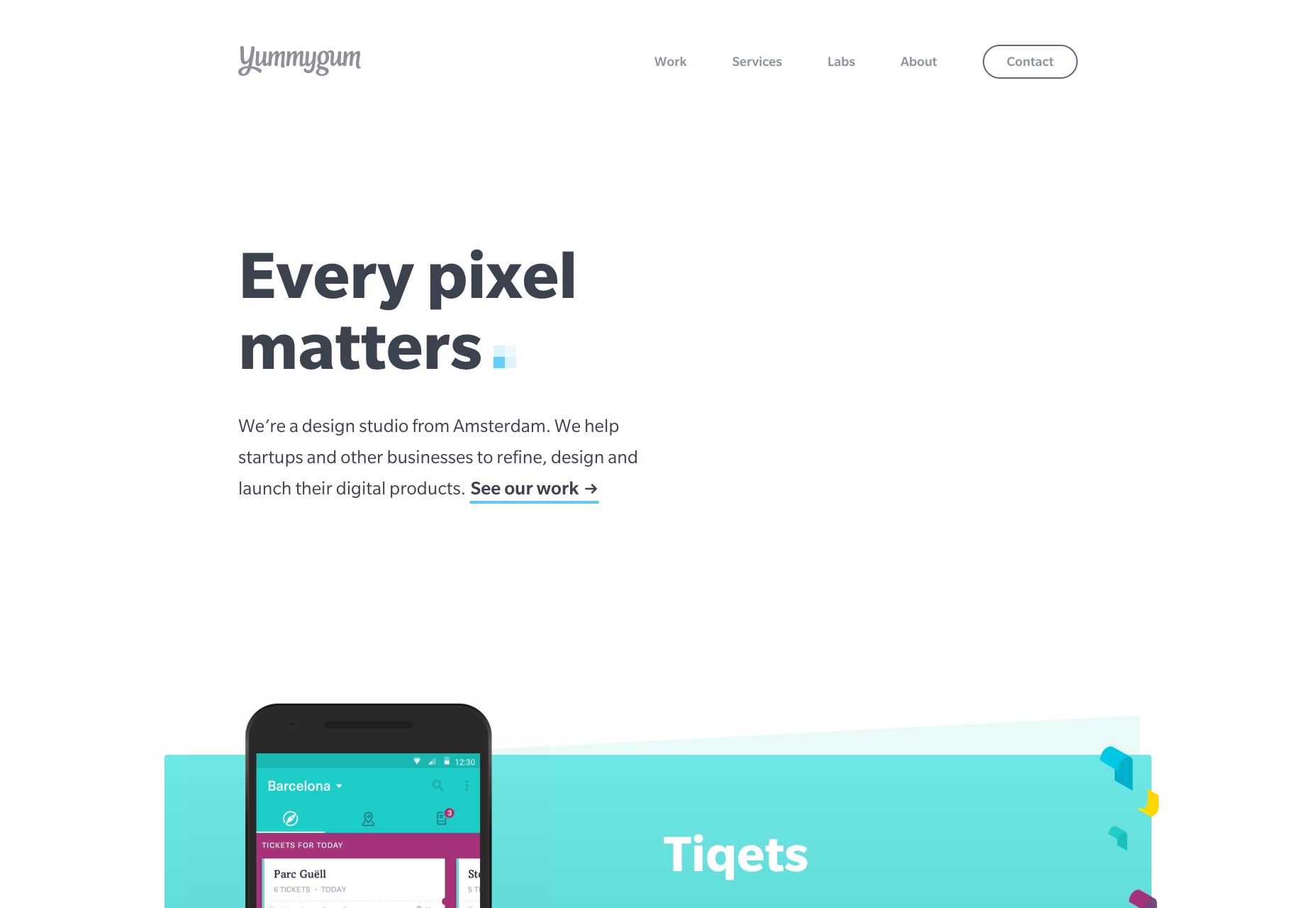 The best new portfolio sites, February 2017 yummygum