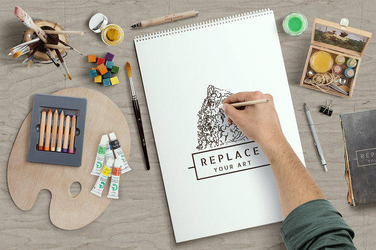 Free Download: Art Equipments Scene Generator free-art-equipments-01