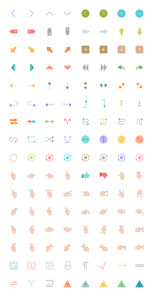 Free Download: 120+ Interaction Icons