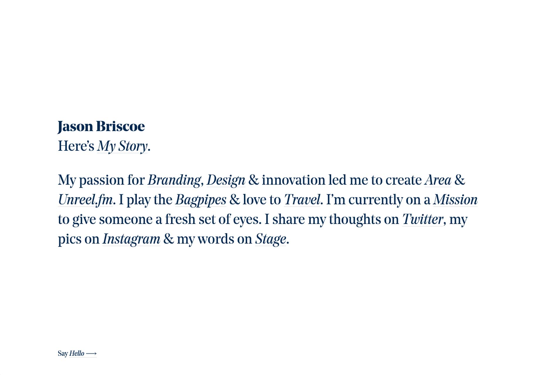 75+ type driven sites jasonbriscoe