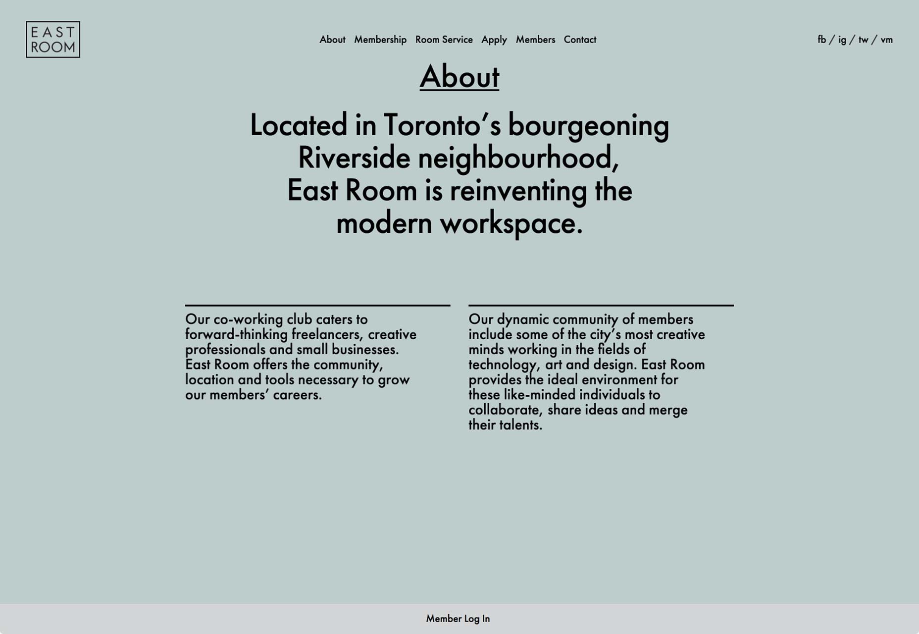 75+ type driven sites eastroom