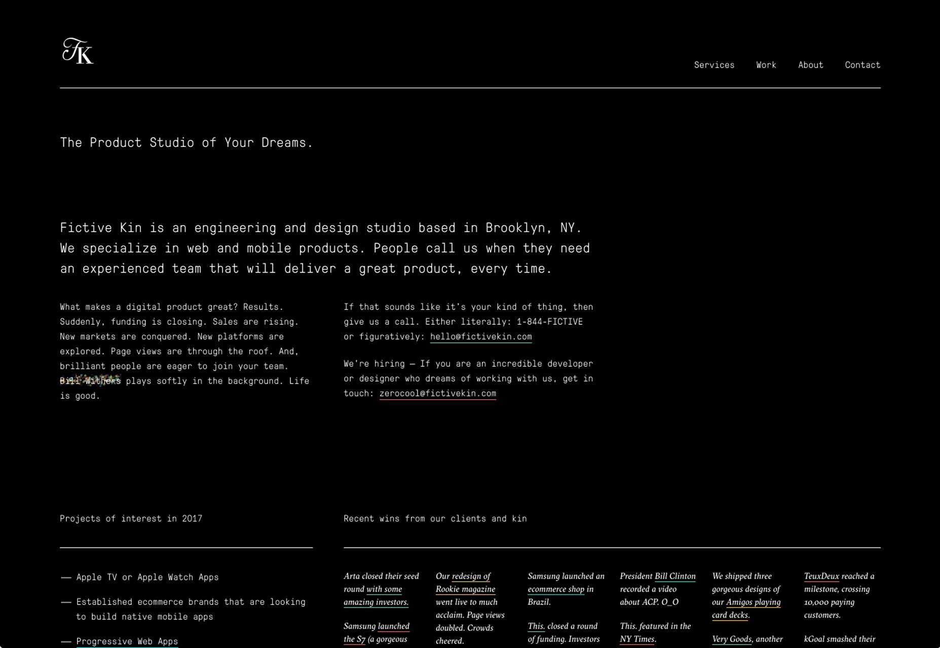 75+ type driven sites fictivekin