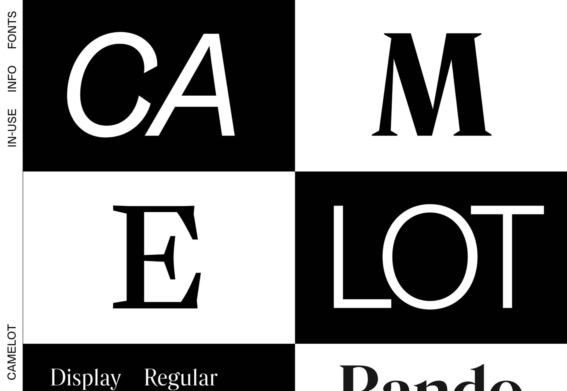 75+ type driven sites camelottypefaces