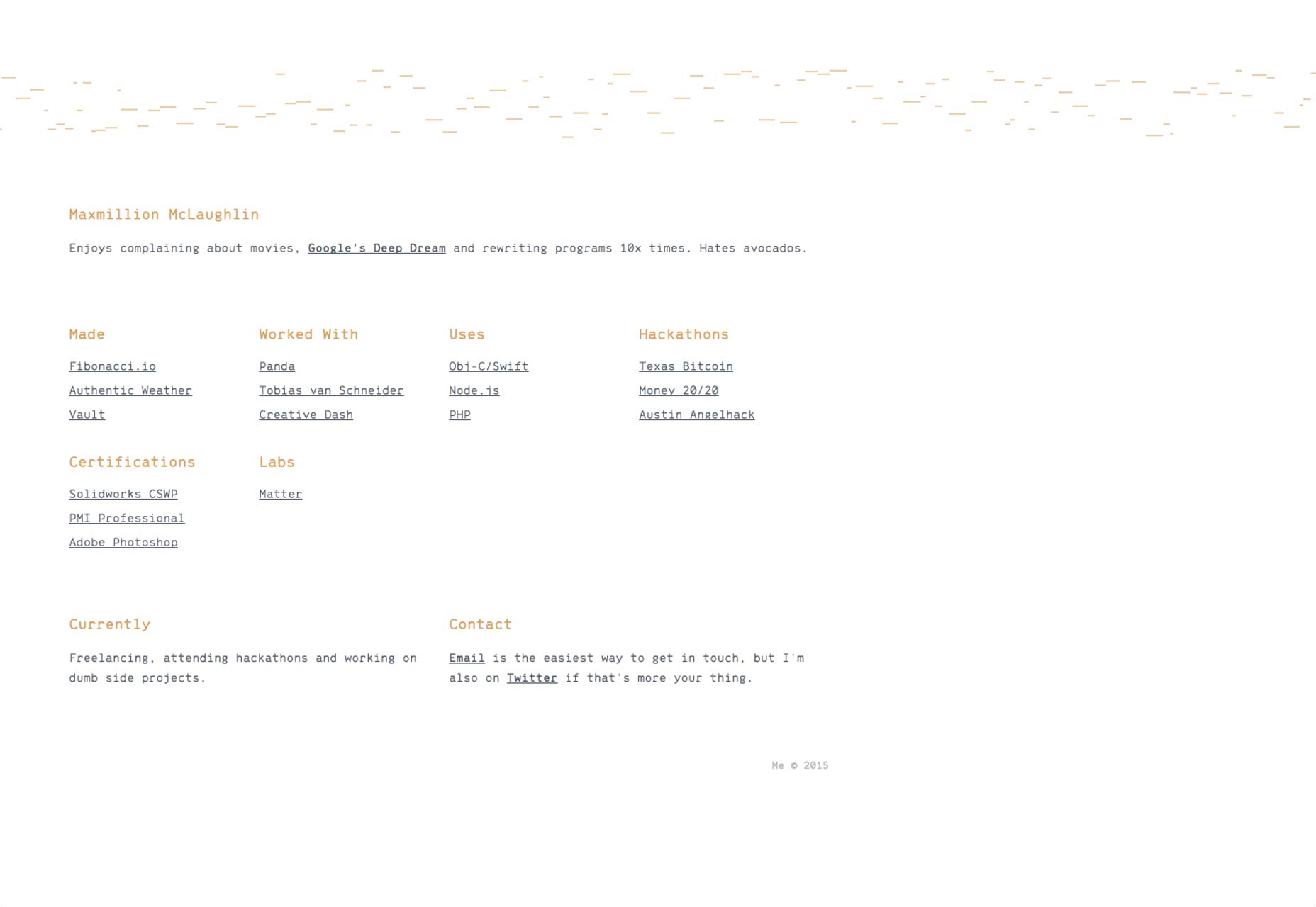75+ type driven sites maxmclau