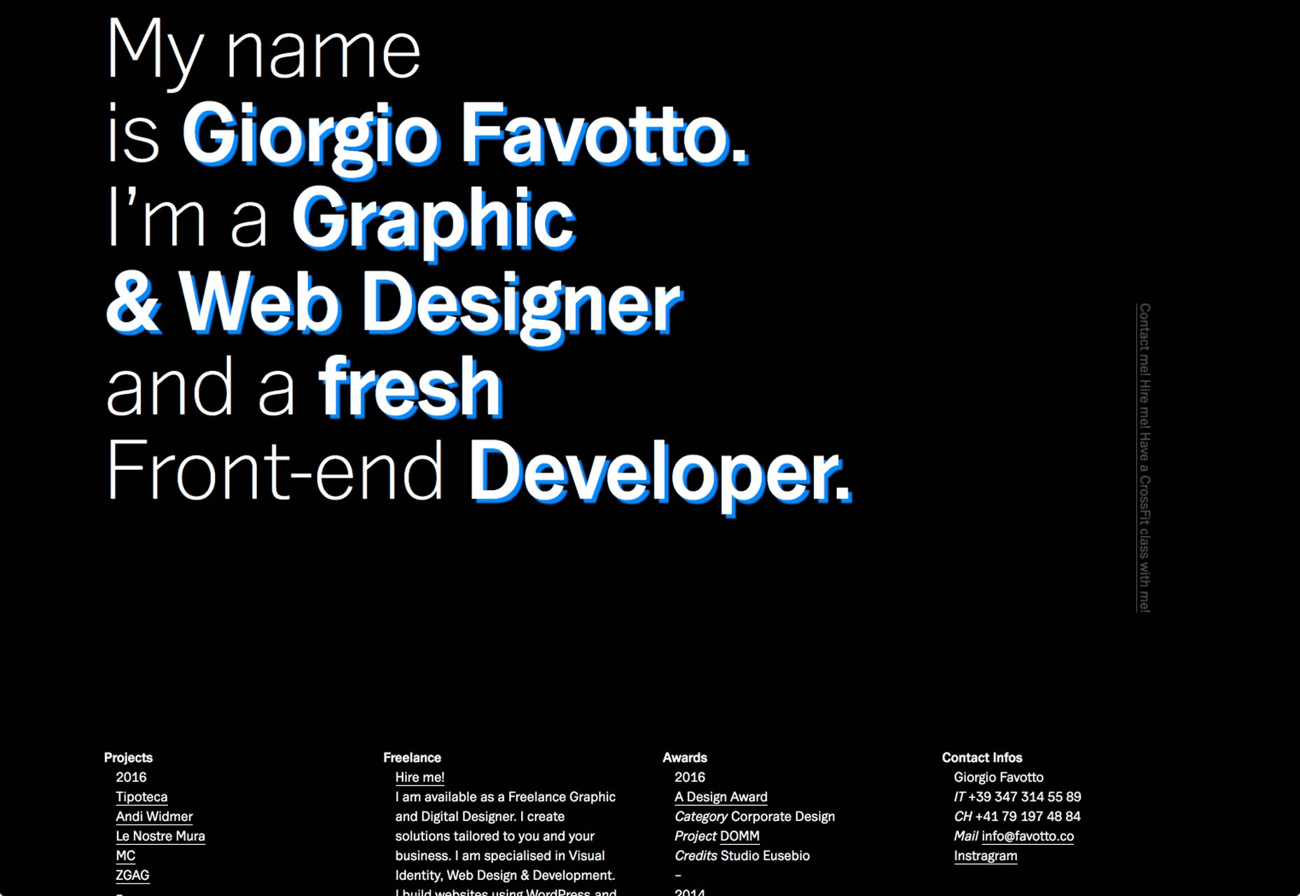 75+ type driven sites favotto