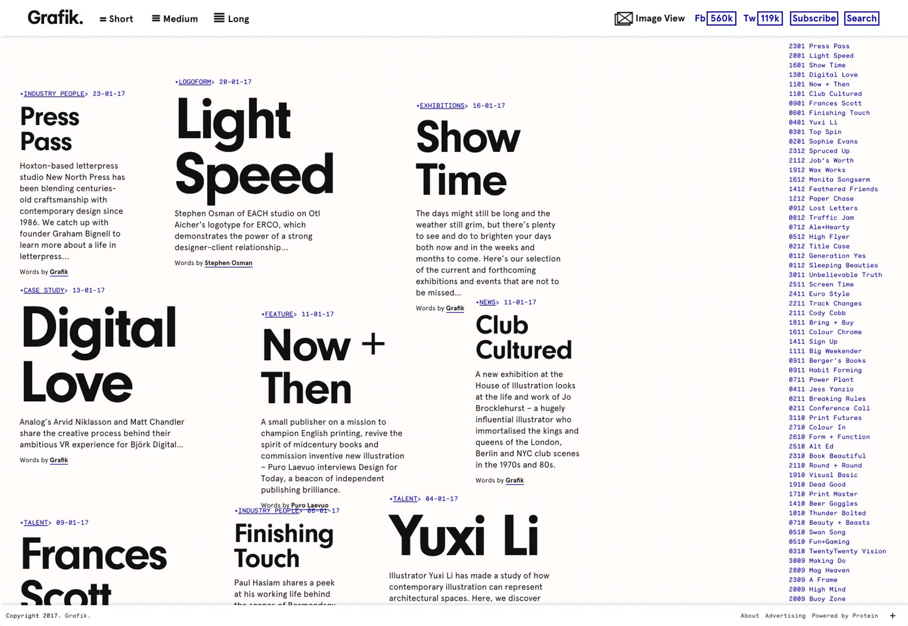 75+ type driven sites grafik