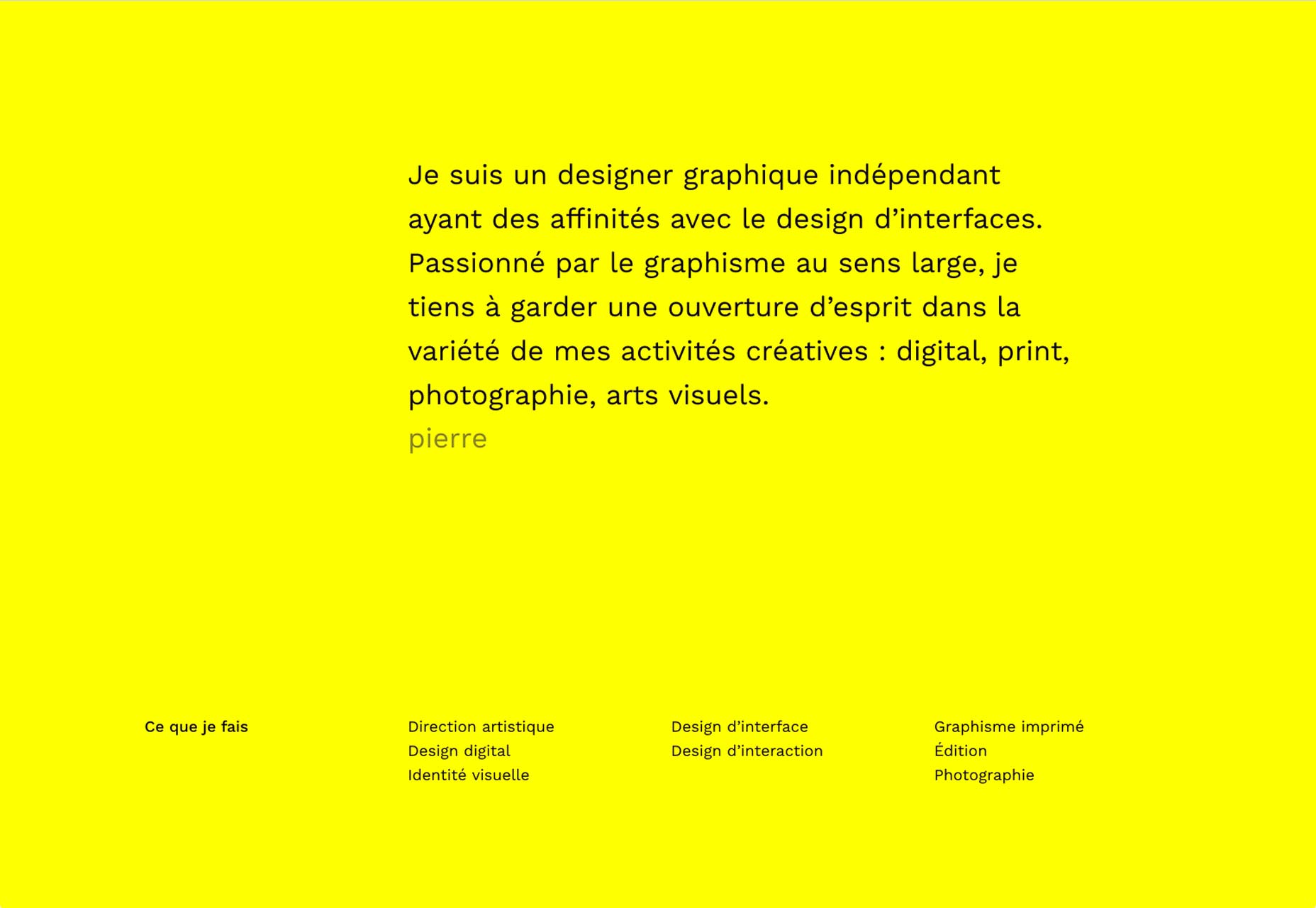 75+ type driven sites pierregraphics