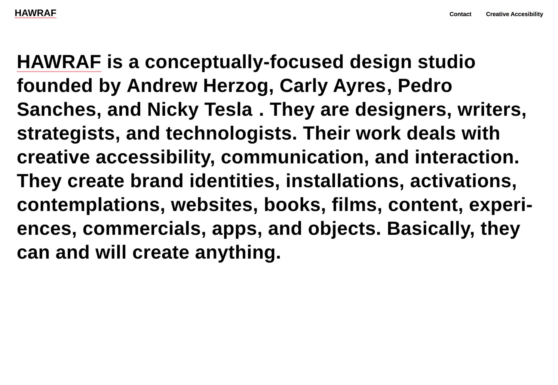 75+ type driven sites hawraf