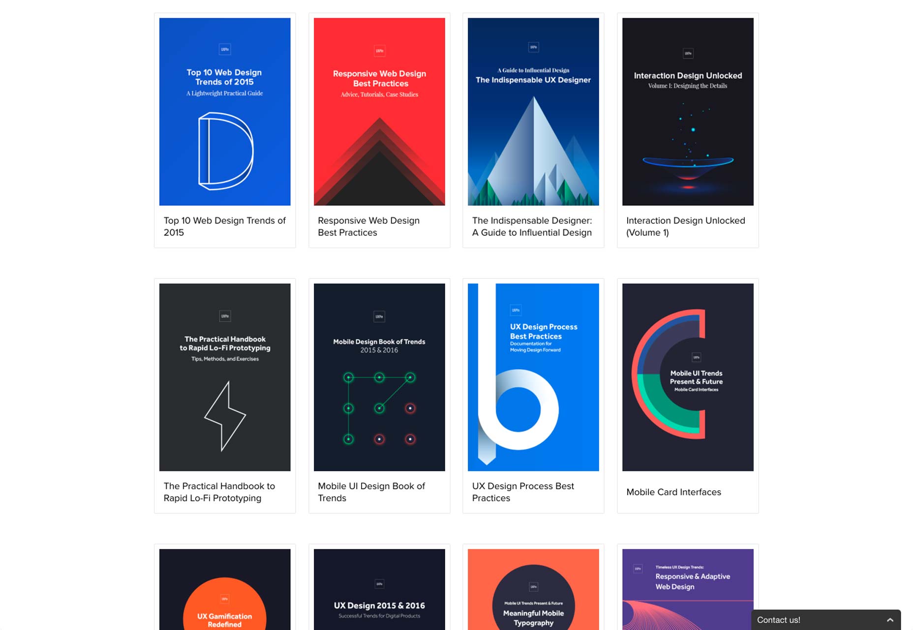 50 creative card UI designs uxpin