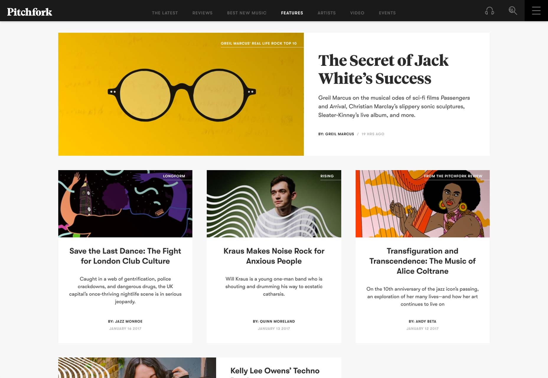 50 creative card UI designs pitchfork