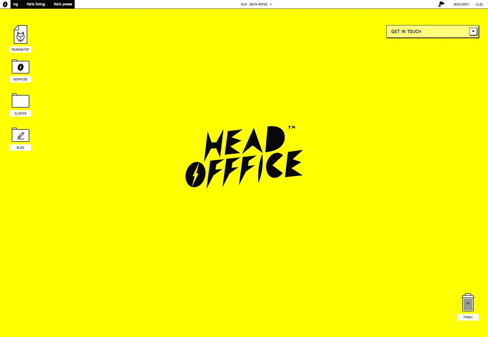 The best new portfolio sites, January 2017 012
