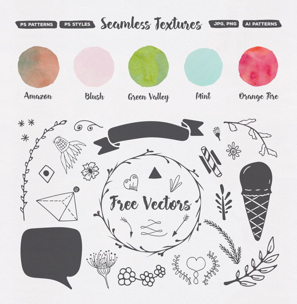 Free Download: AquaFlow Watercolor Generator 1