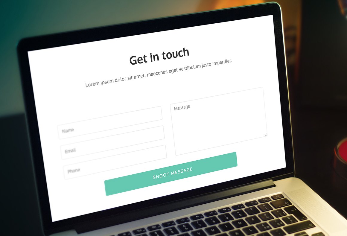 Free Download: Genius - Minimal HTML Template genius-preview-four