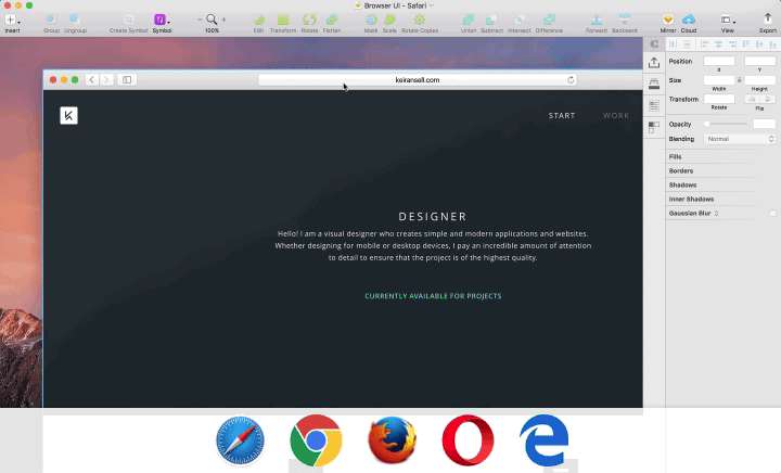 Free Download: Browser UI Kit browsers-ui-kit