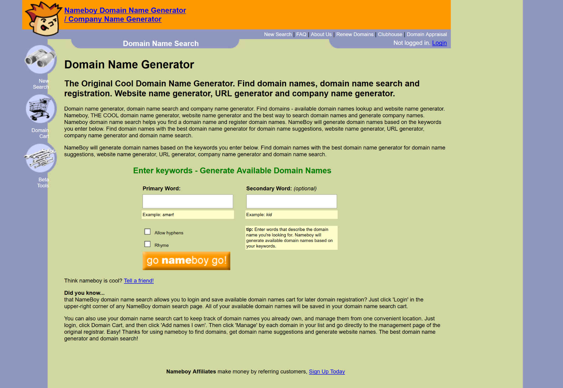 14 simple tools for picking the perfect domain nameboy
