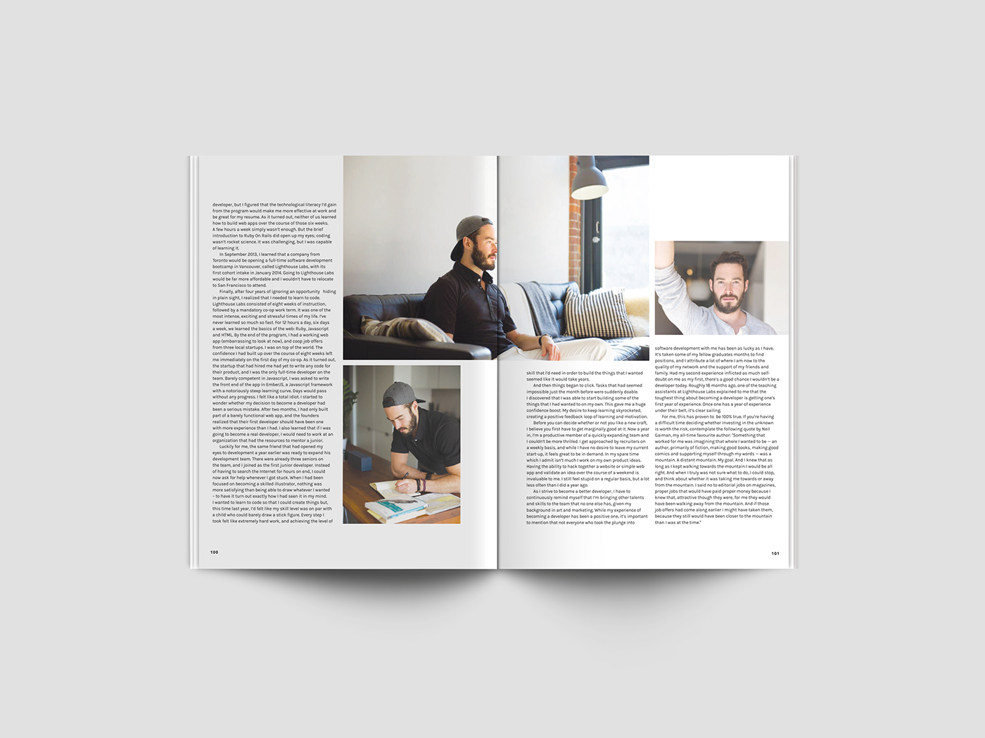 Free Download: Magazine Mockup Template q3