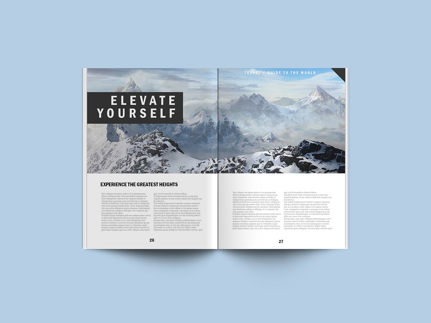 Free Download: Magazine Mockup Template q7