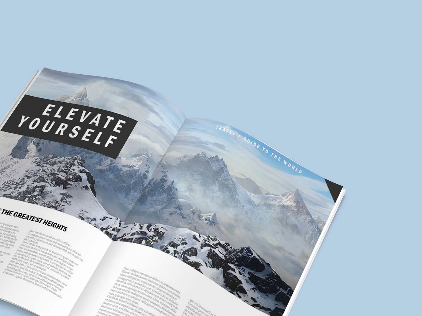 Free Download: Magazine Mockup Template q9