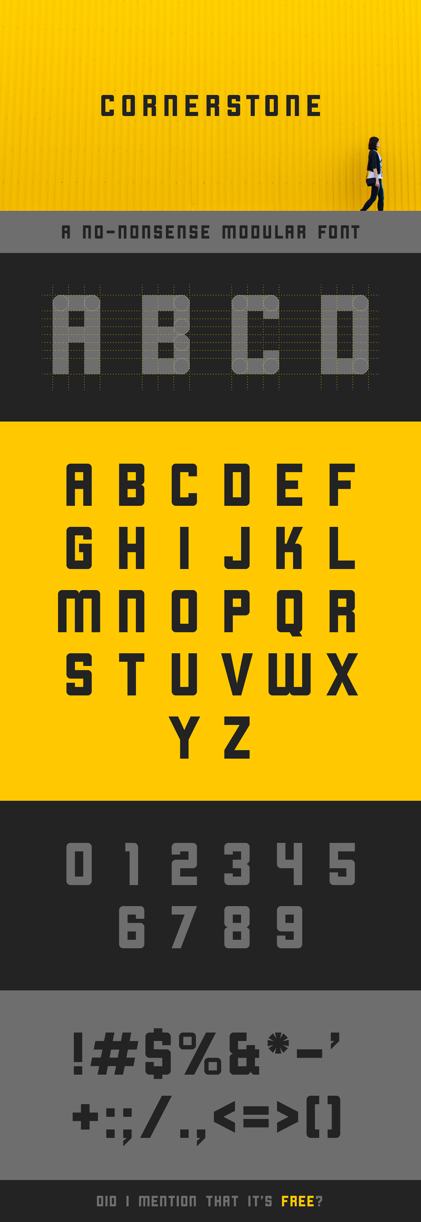 Free Download: Cornerstone Font cornerstone