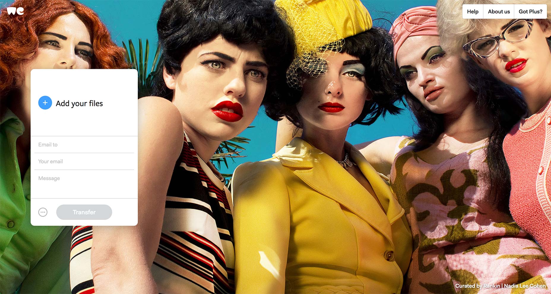 WeTransfer reveals new brand identity and UI wt-001