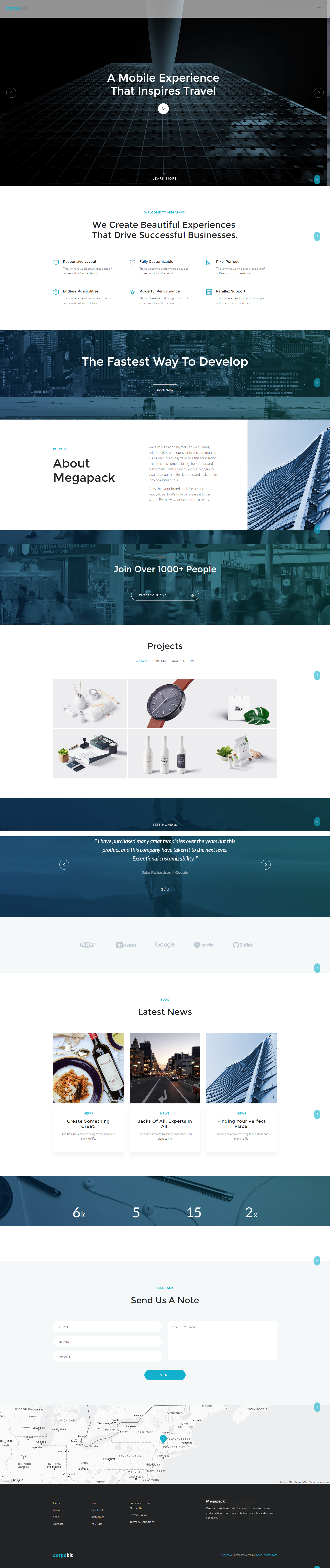 Free Download: Ultimate Multi-Purpose Bootstrap Site Template megapack