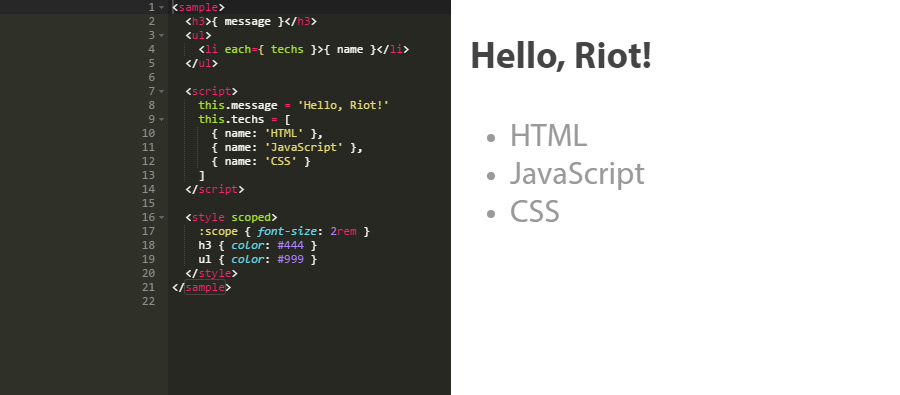 12 JavaScript libraries to watch in 2017 03-riotjs-screen