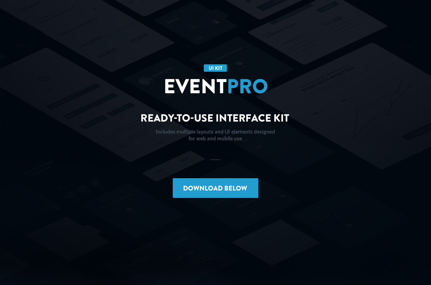 Free Download: EventPro UI Kit event0
