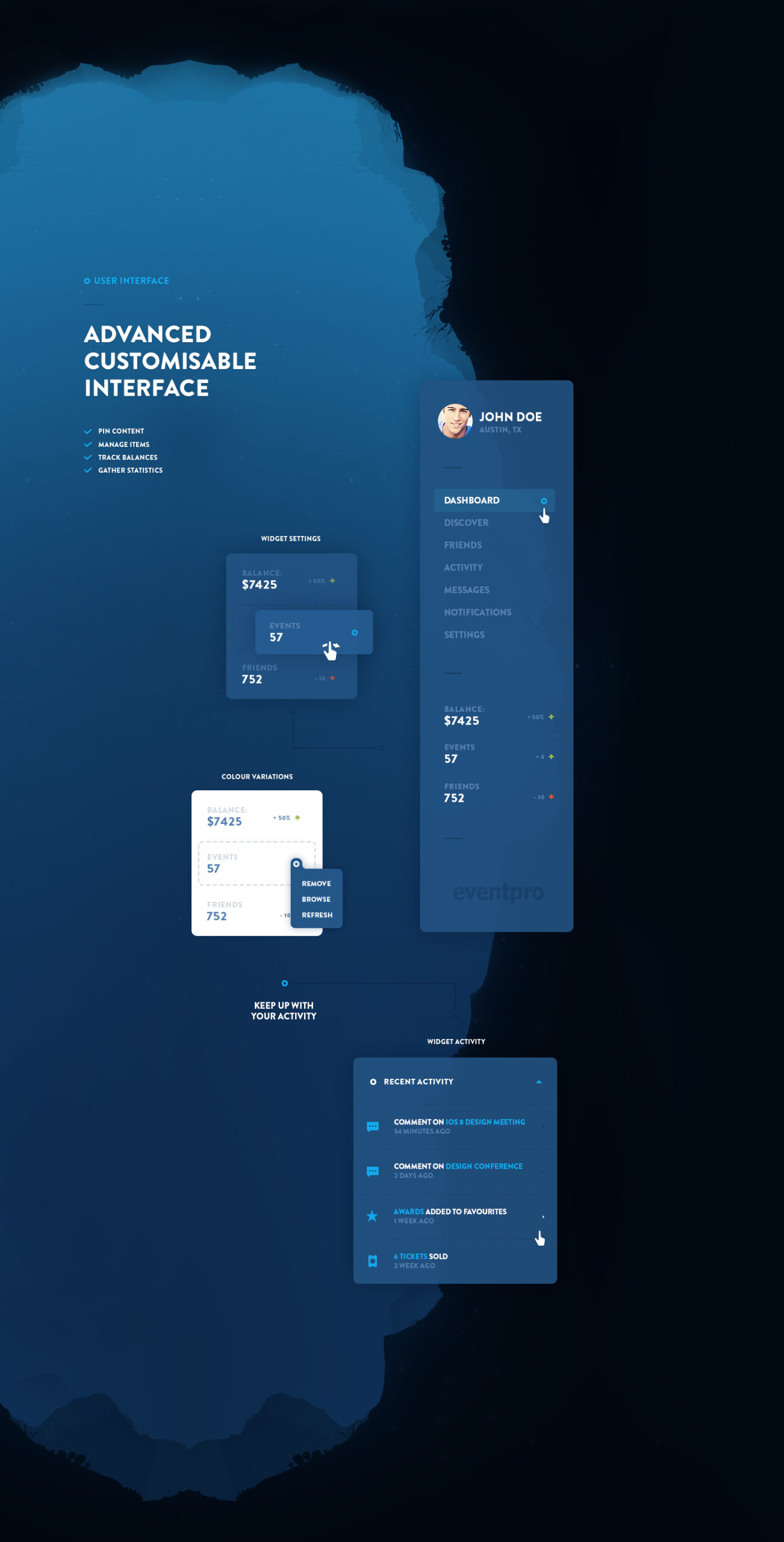 Free Download: EventPro UI Kit event1